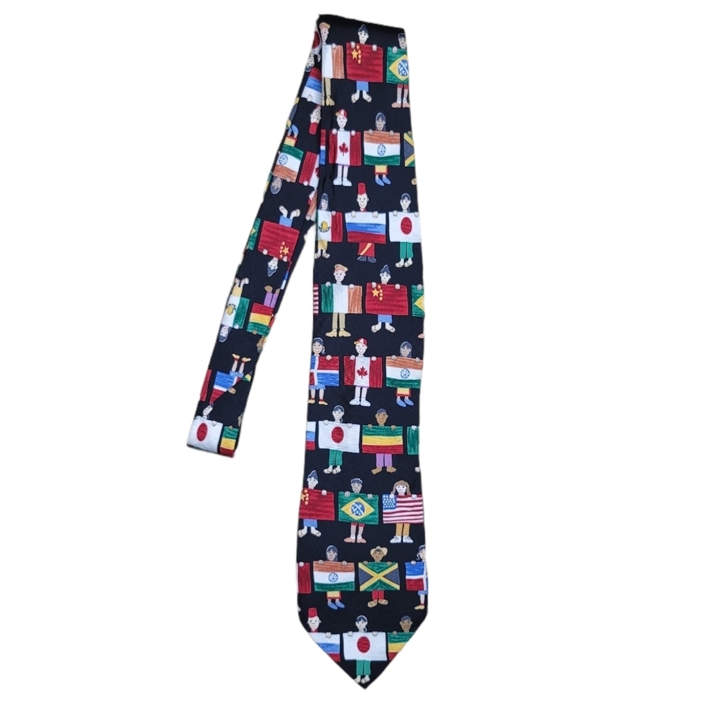 Save The Children Originals Tie 4th Of July Rare